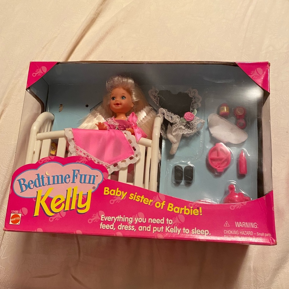 Vintage Bedtime Fun Kelly Baby Sister of Barbie!!